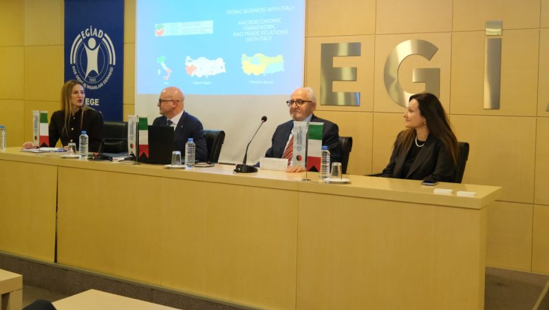 EGİAD ve İtalyan Ticaret Odası’ndan İş Birliği Adımı